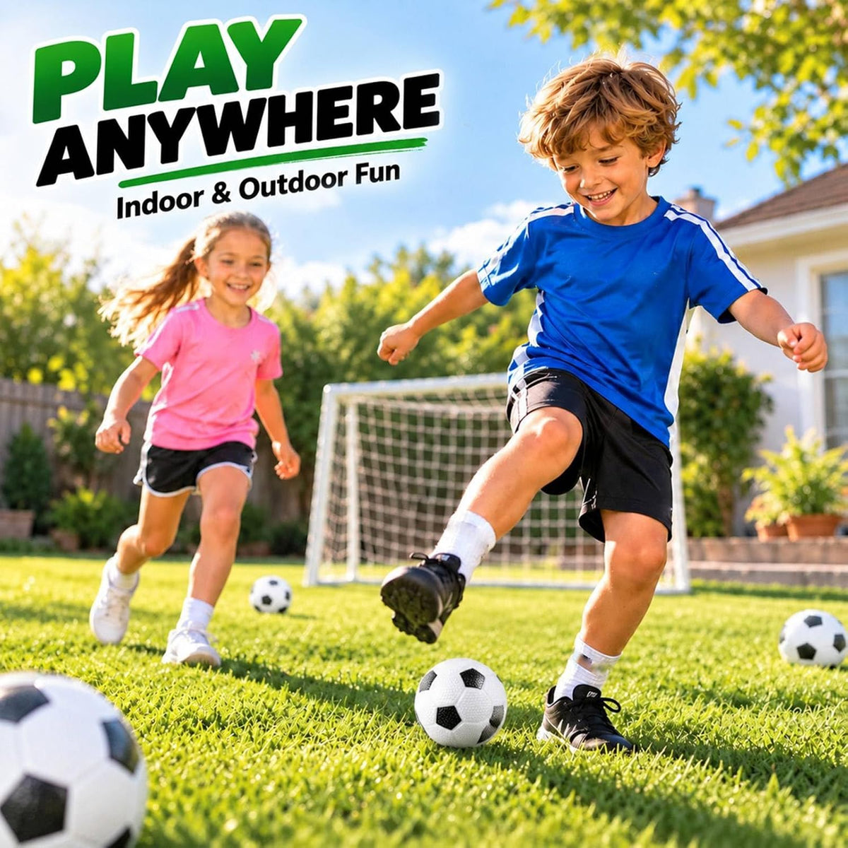 Civaner Mini pelota para niños, 80, estilo fútbol | Bolas de balonc...