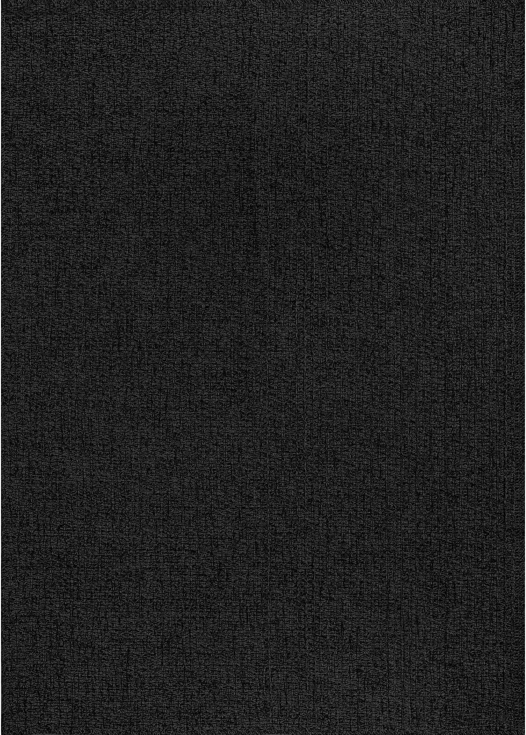 Luul Home Easy Yute Rugs - Alfombra de 8 x 10 pies, color gris oscu...