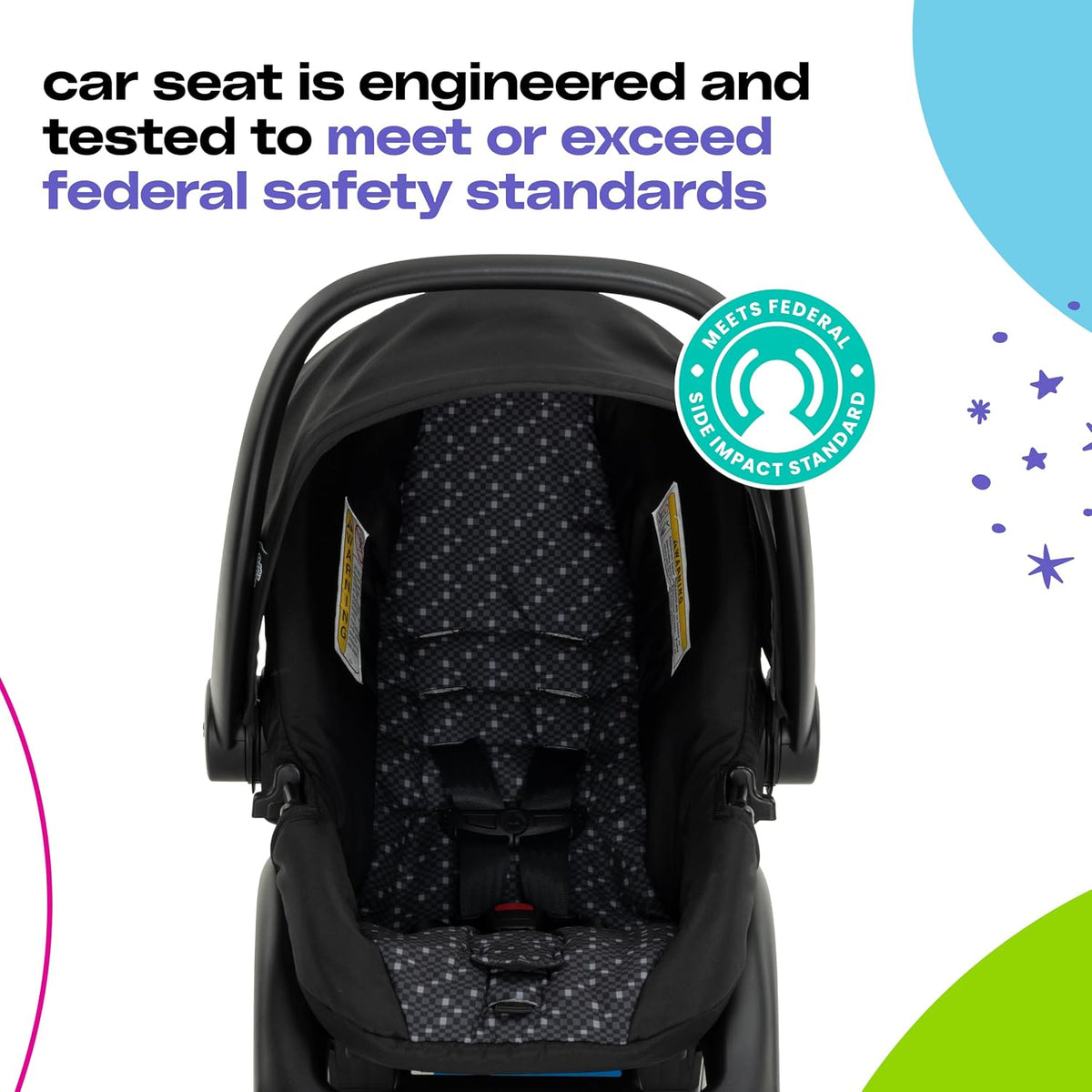 Cosco Sistema de viaje simple para niños, ladrillo
