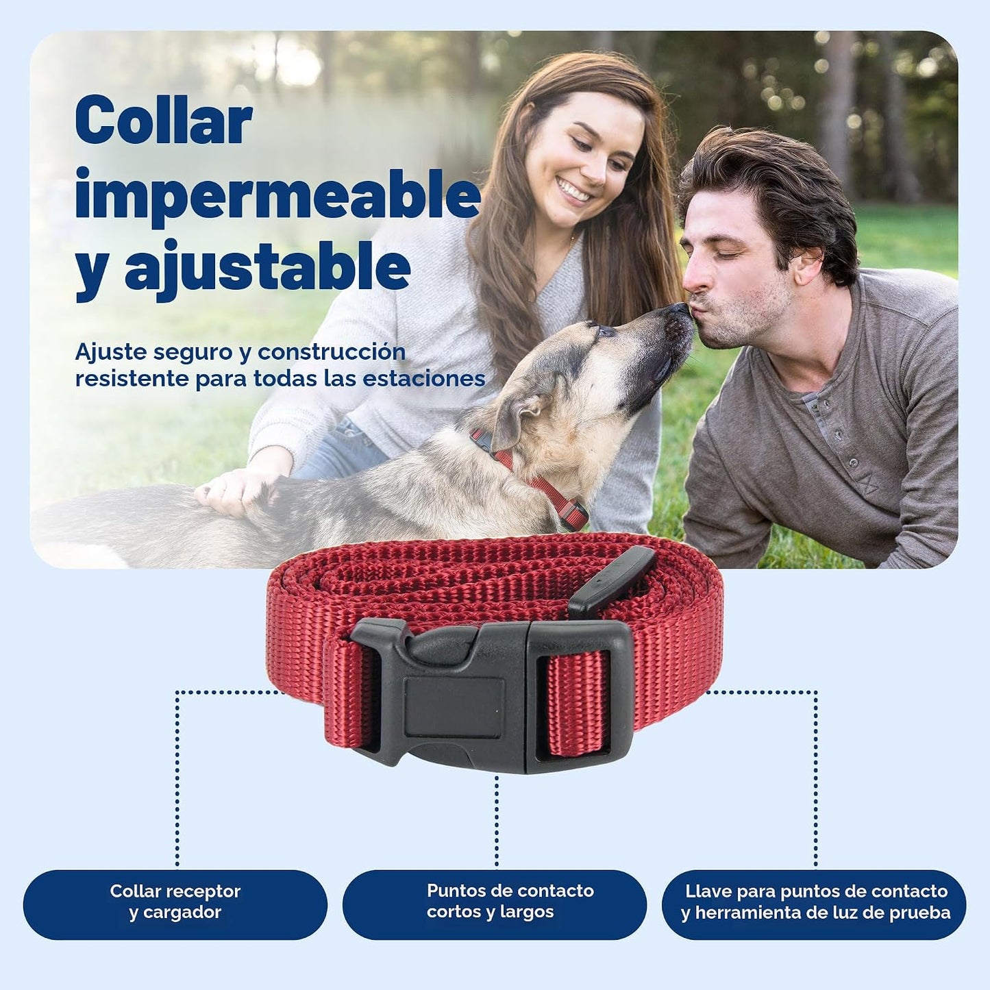PetSafe Stay &amp; Play - Collar receptor de valla inalámbrica para...