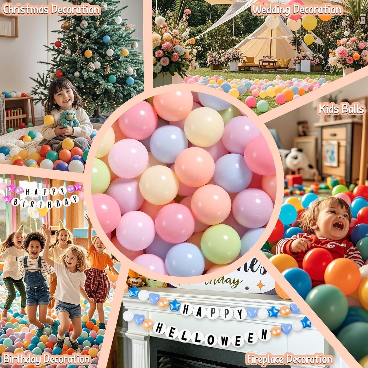 GOGOSO Pelotas para niños pequeños, perros, bebés, niños y niñas, j...