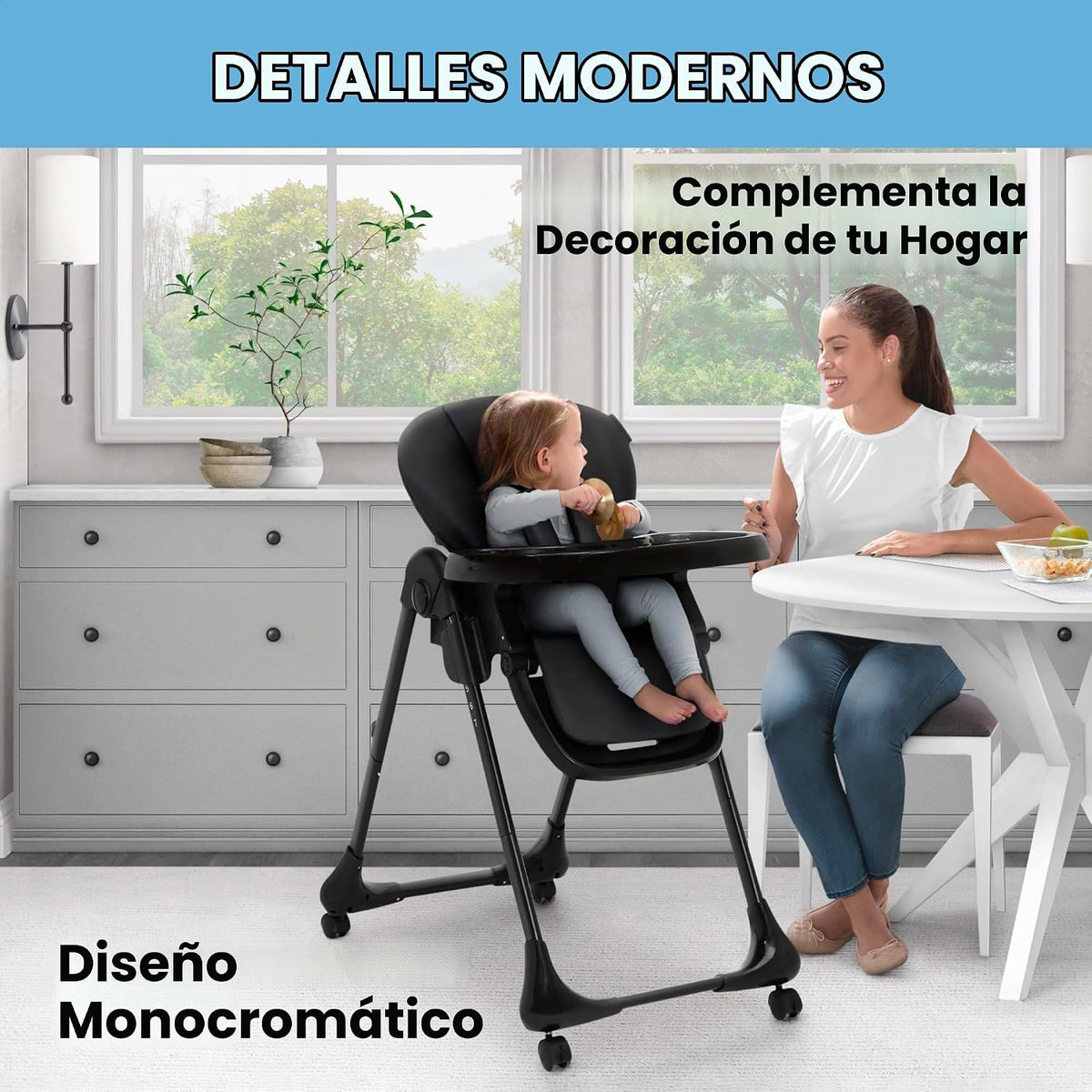 Little Folks by Delta Children - Silla alta SlimFold 2 en 1 para be...
