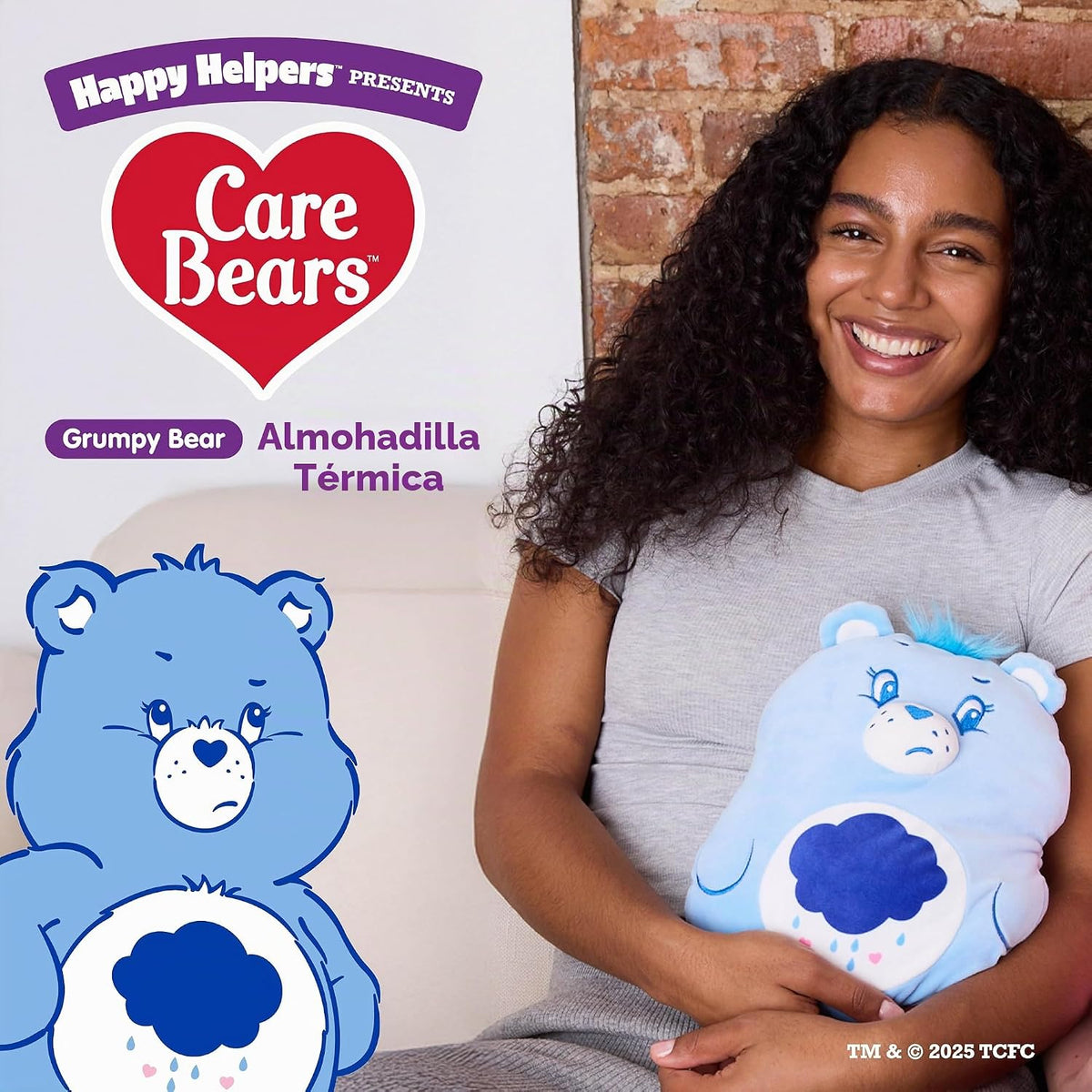 Happy Helpers Grumpy Bear - Almohadilla térmica de Relatable | Almo...