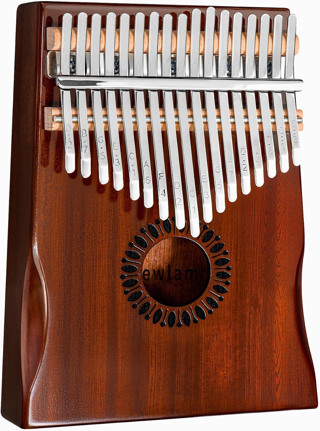 Newlam Kalimba - Piano de pulgar de 17 teclas, regalo musical para...