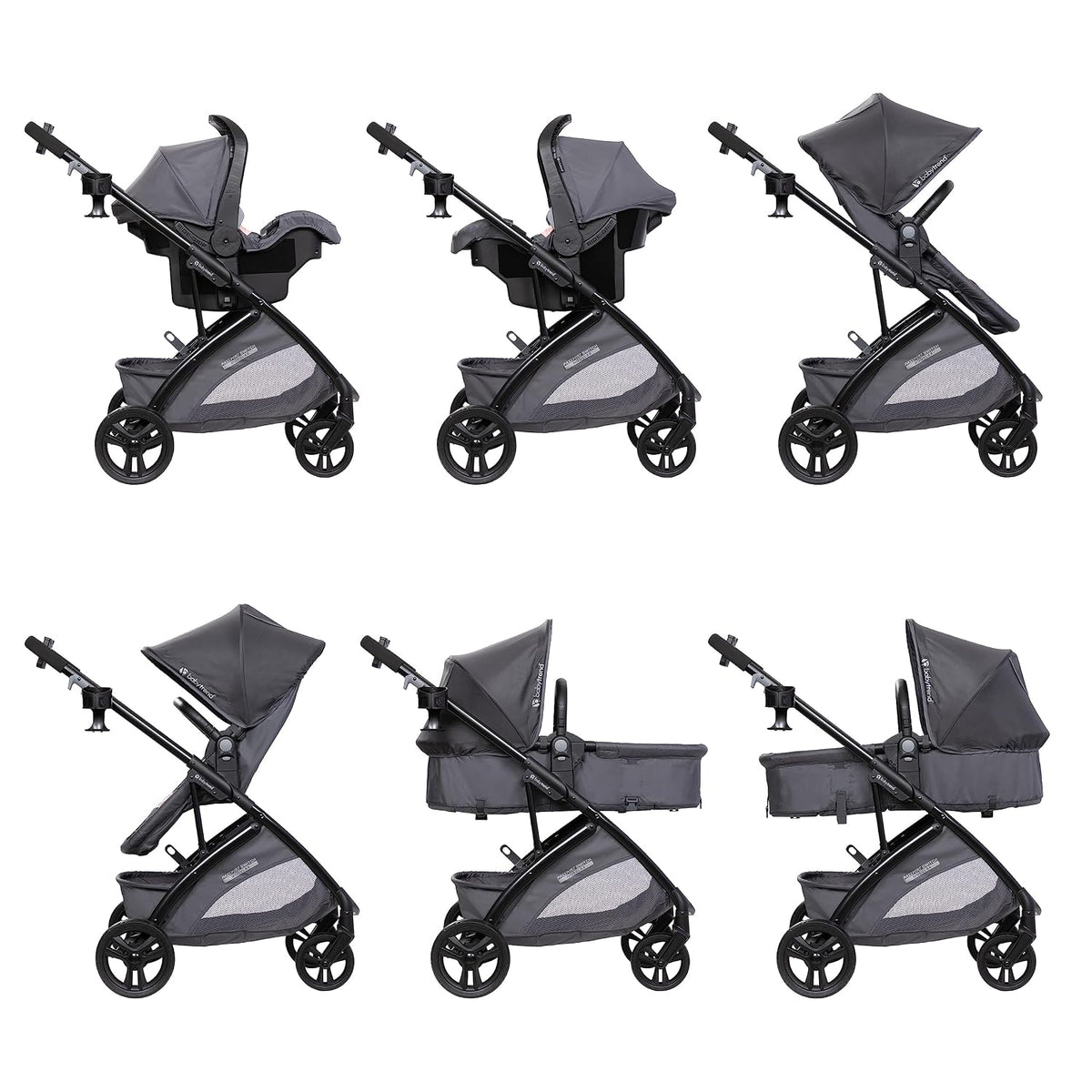 Baby Trend Passport® Switch Sistema de Viaje Modular para Cochecito...