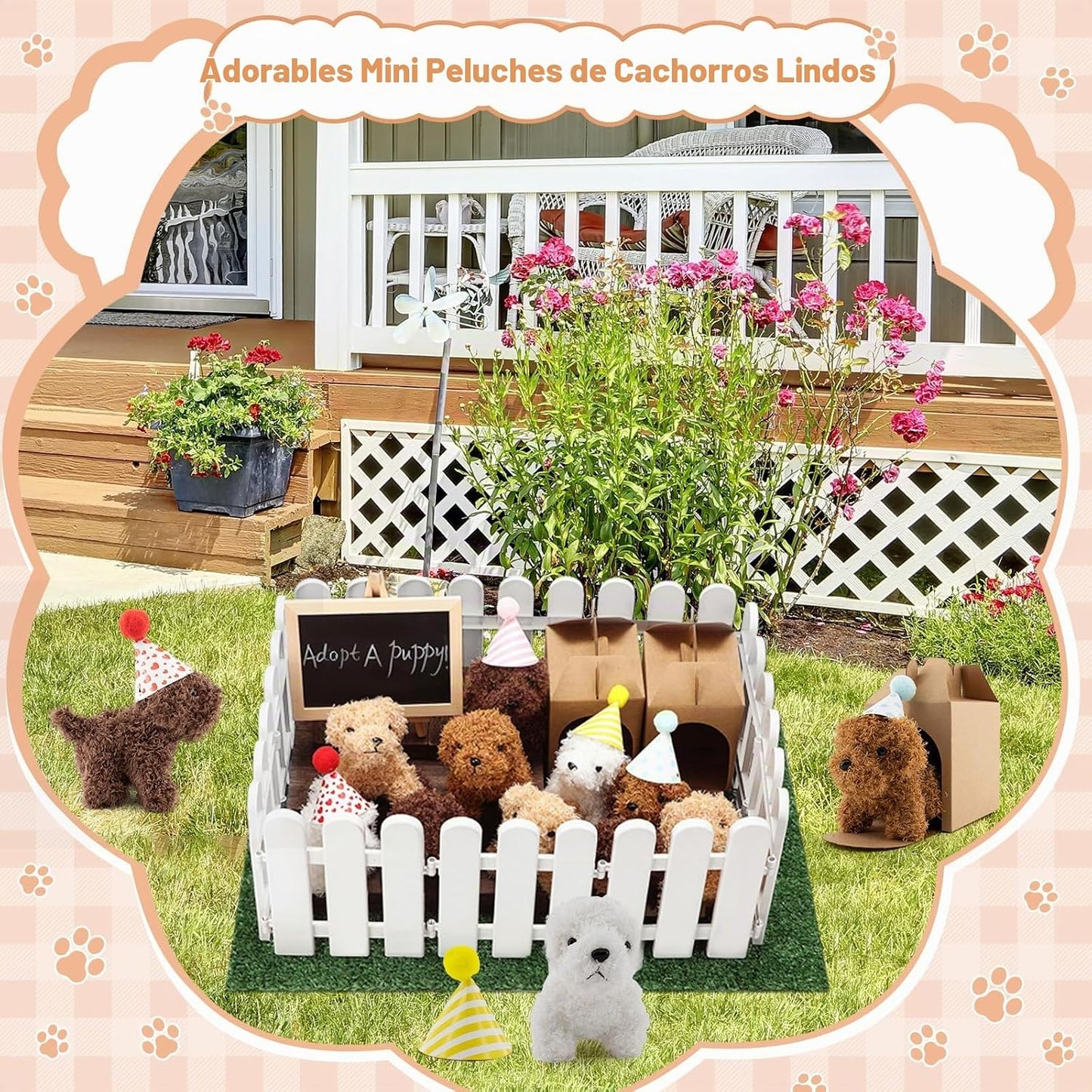 Rigibright 90 piezas de sorpresas de fiesta de adoptar un cachorro,...
