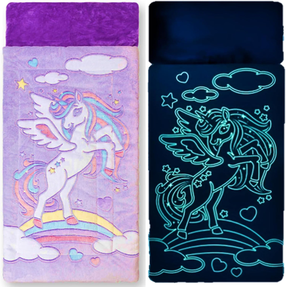Saco de dormir de unicornio para niños: los sacos de dormir que bri...