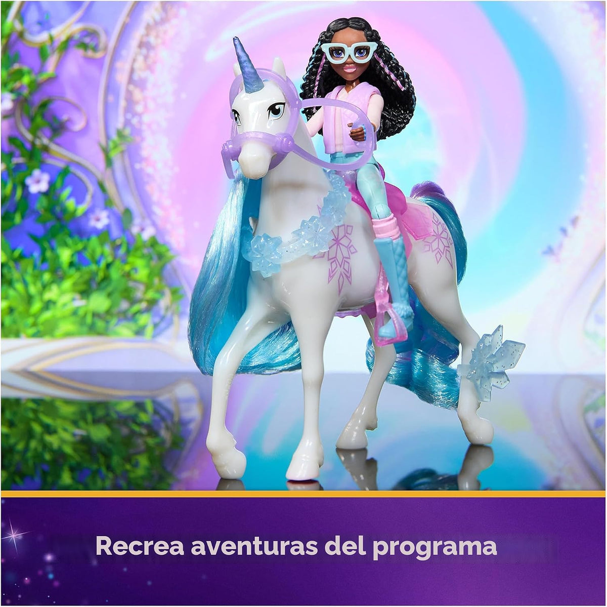 Unicorn Academy, set de poder de la amistad de Layla y Glacier con...