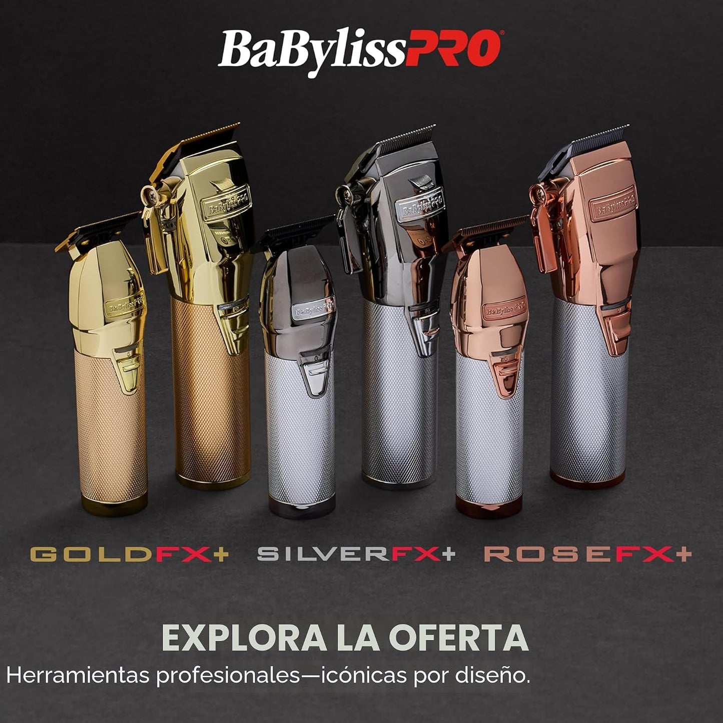 BaBylissPRO FX+ Professional Barber Cord\/Cortapelos inalámbricos \...