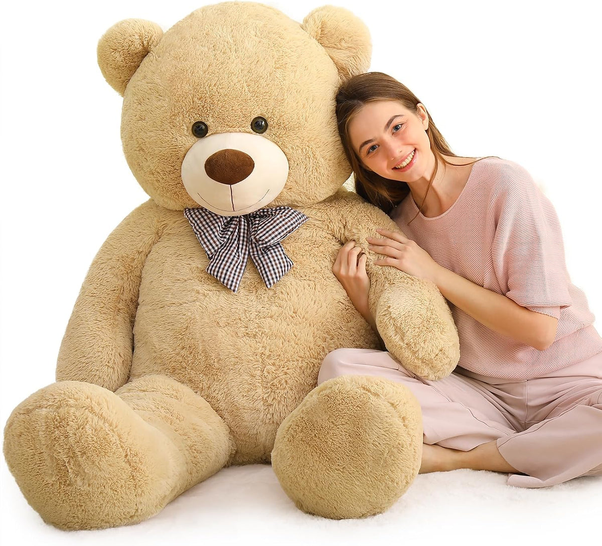 MaoGoLan Oso de Peluche Gigante, de Tamaño Real Grande Suave y Espo...
