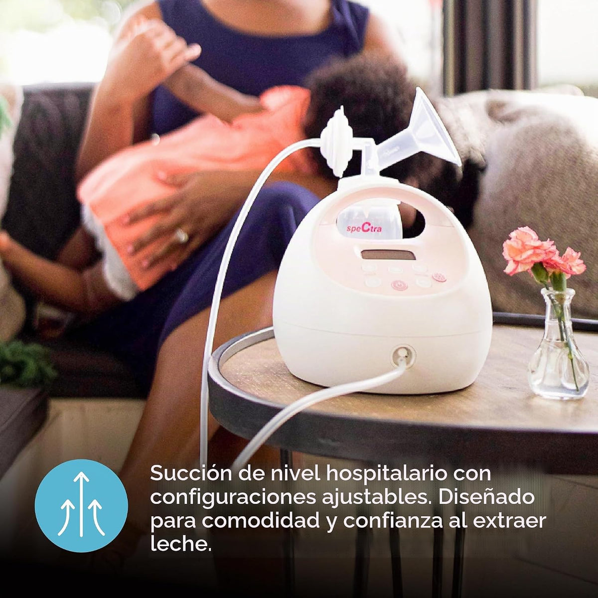 Spectra Baby S2 Plus Premier - Extractor de leche eléctrico con bol...