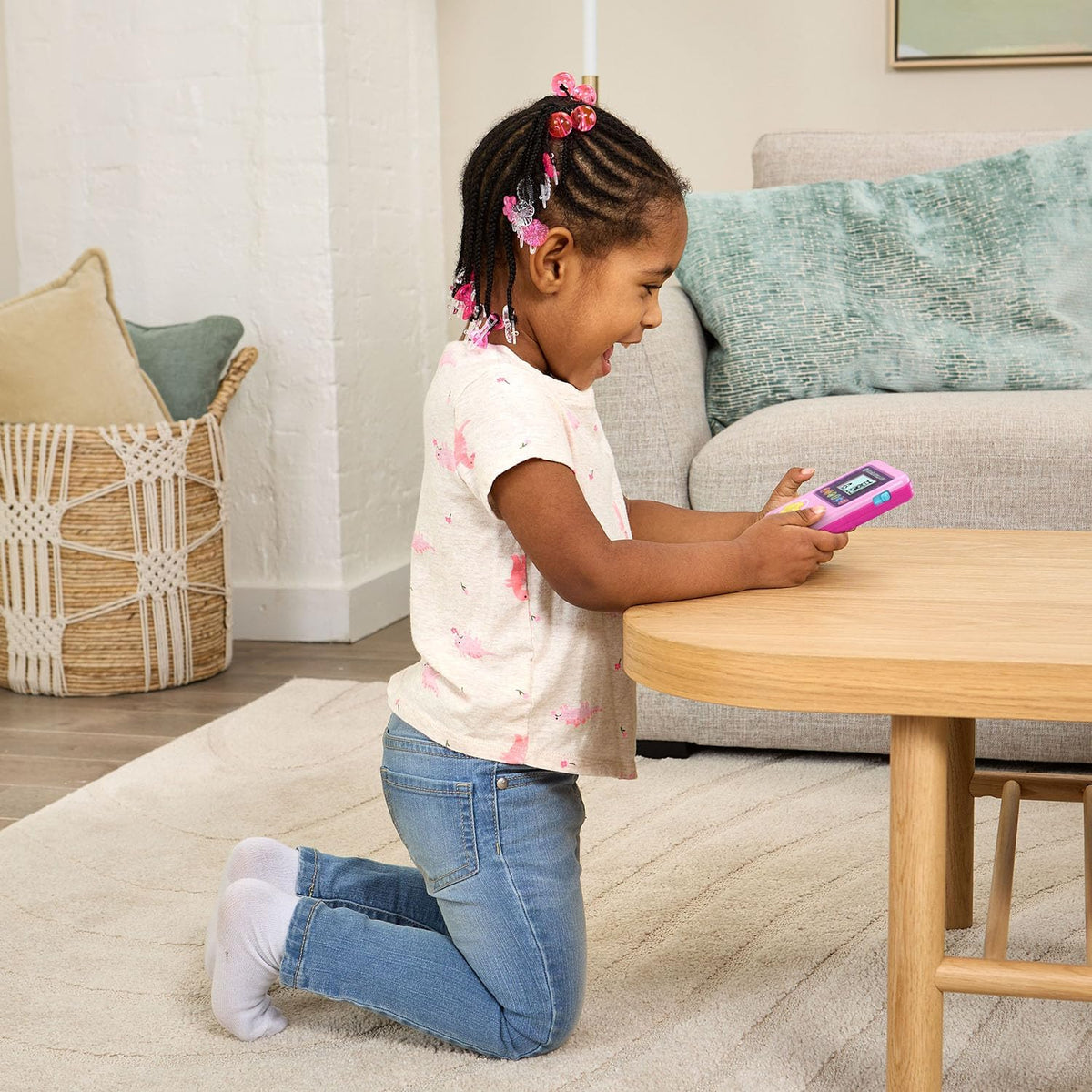 LeapFrog Preschool Game and Go juguete de videojuego portátil, rosa