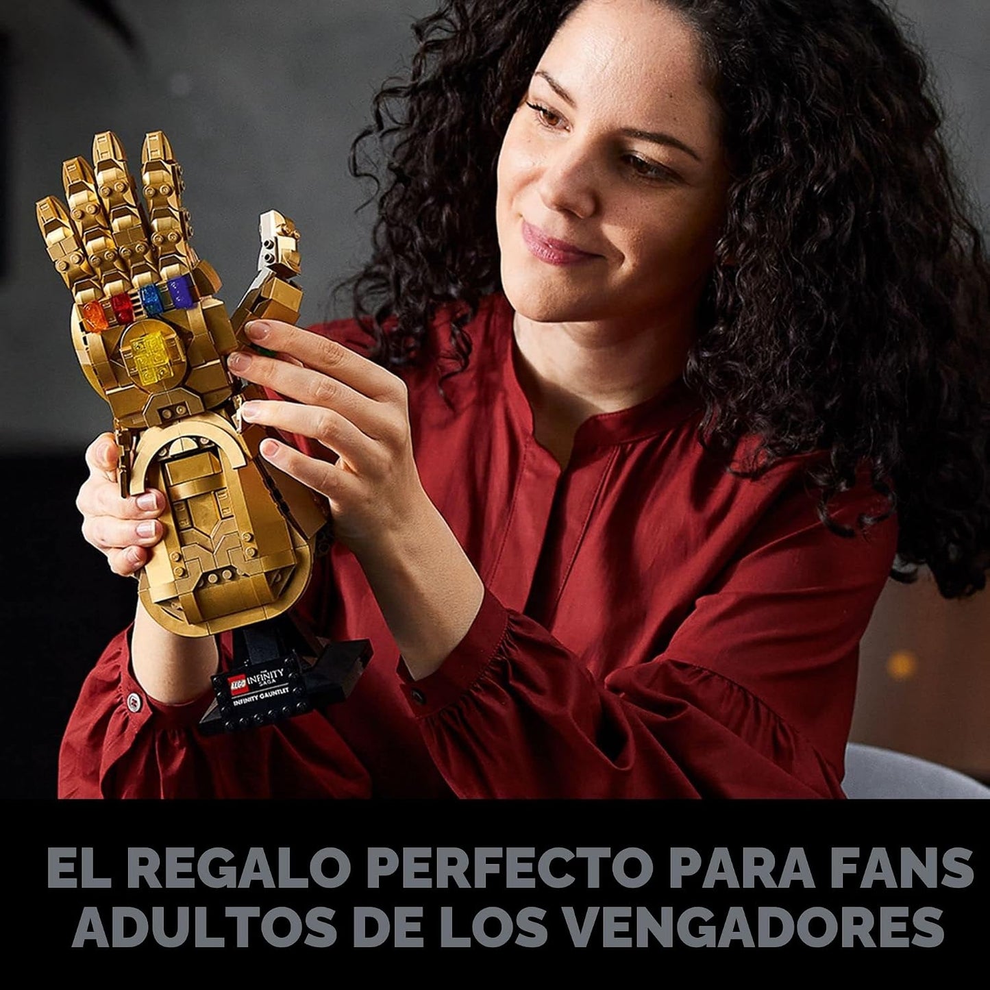 LEGO Marvel Infinity 76191 - Juego de guantes coleccionables de Tha...