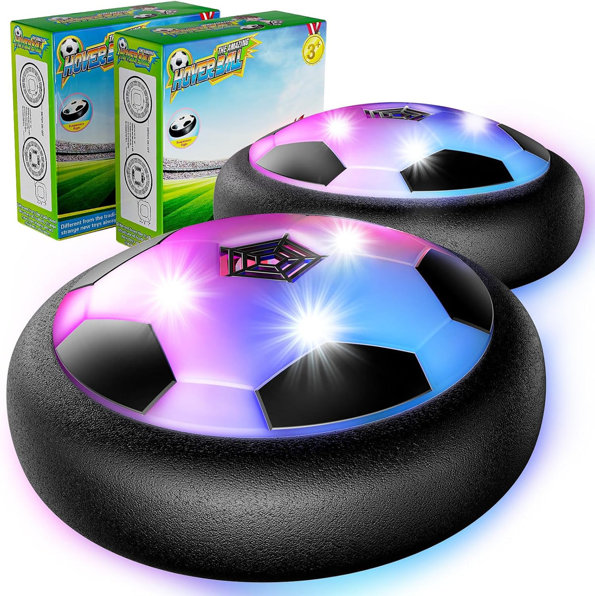 HopeRock Pelota de Fútbol Flotante Juguetes para Niños y Niñas de 3...