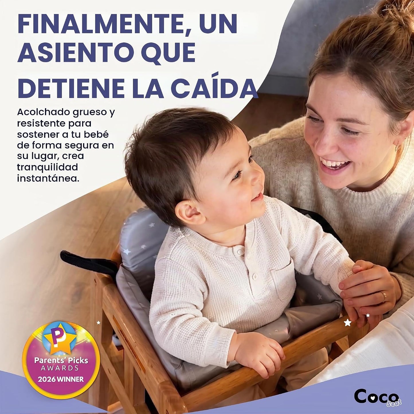 Coco Seat Inserto para silla alta y asiento de carrito de compras p...