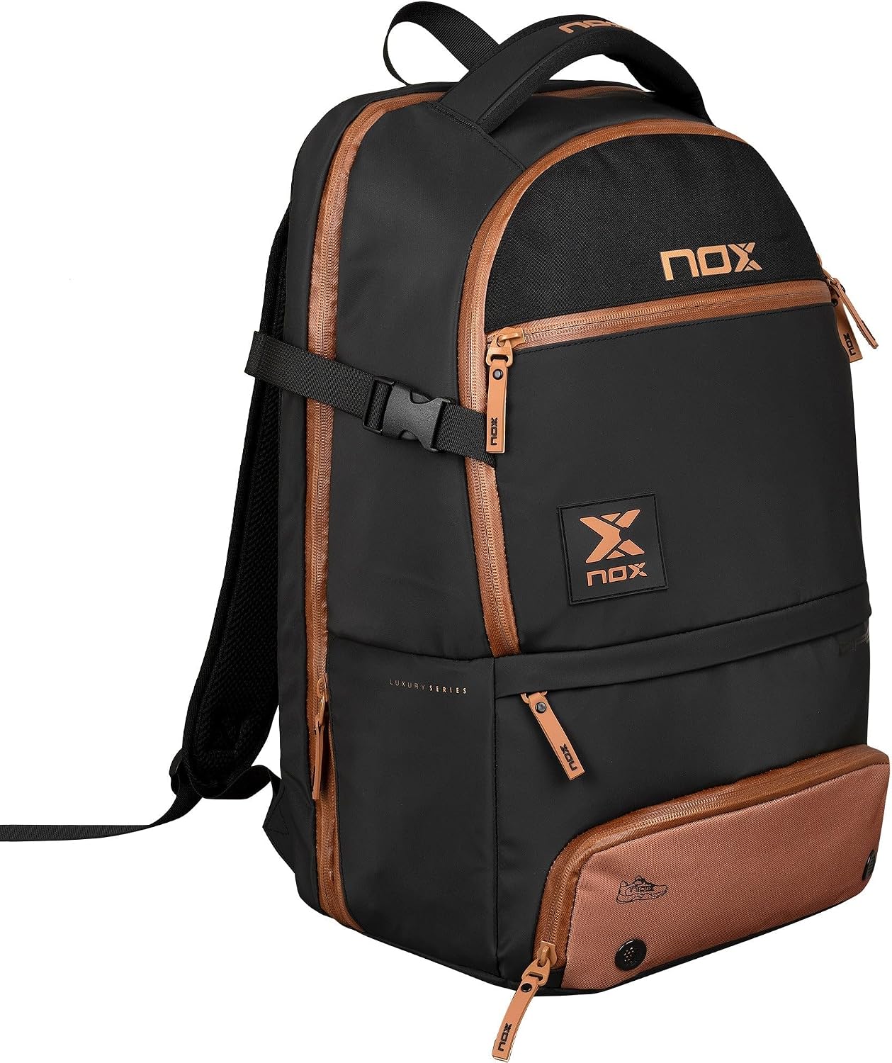 Paletero NOX Luxury Open Series Capacidad 30L | Mochila de Pádel de...