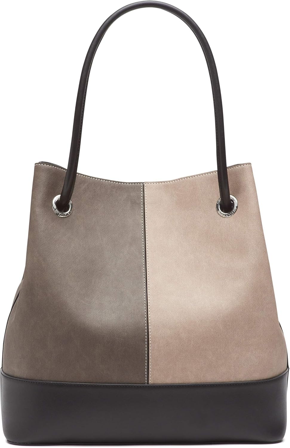Calvin Klein Gabrianna Bubble - Bolso llave Norte\/Sur de piel sint...