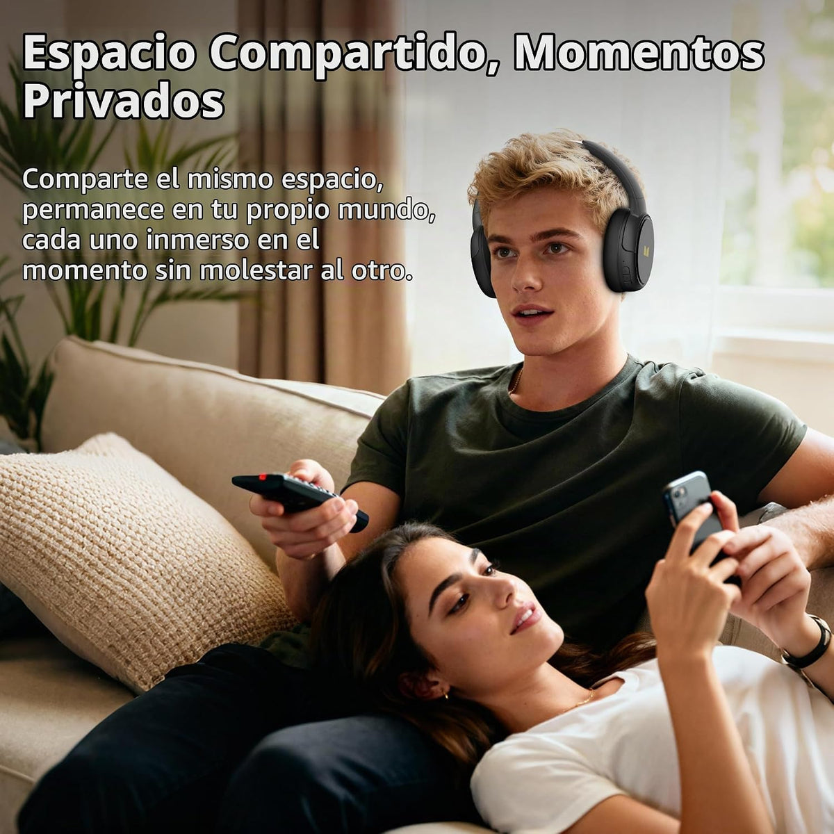 Monster TVlink 300 Auriculares inalámbricos para TV Bluetooth 5.3 N...