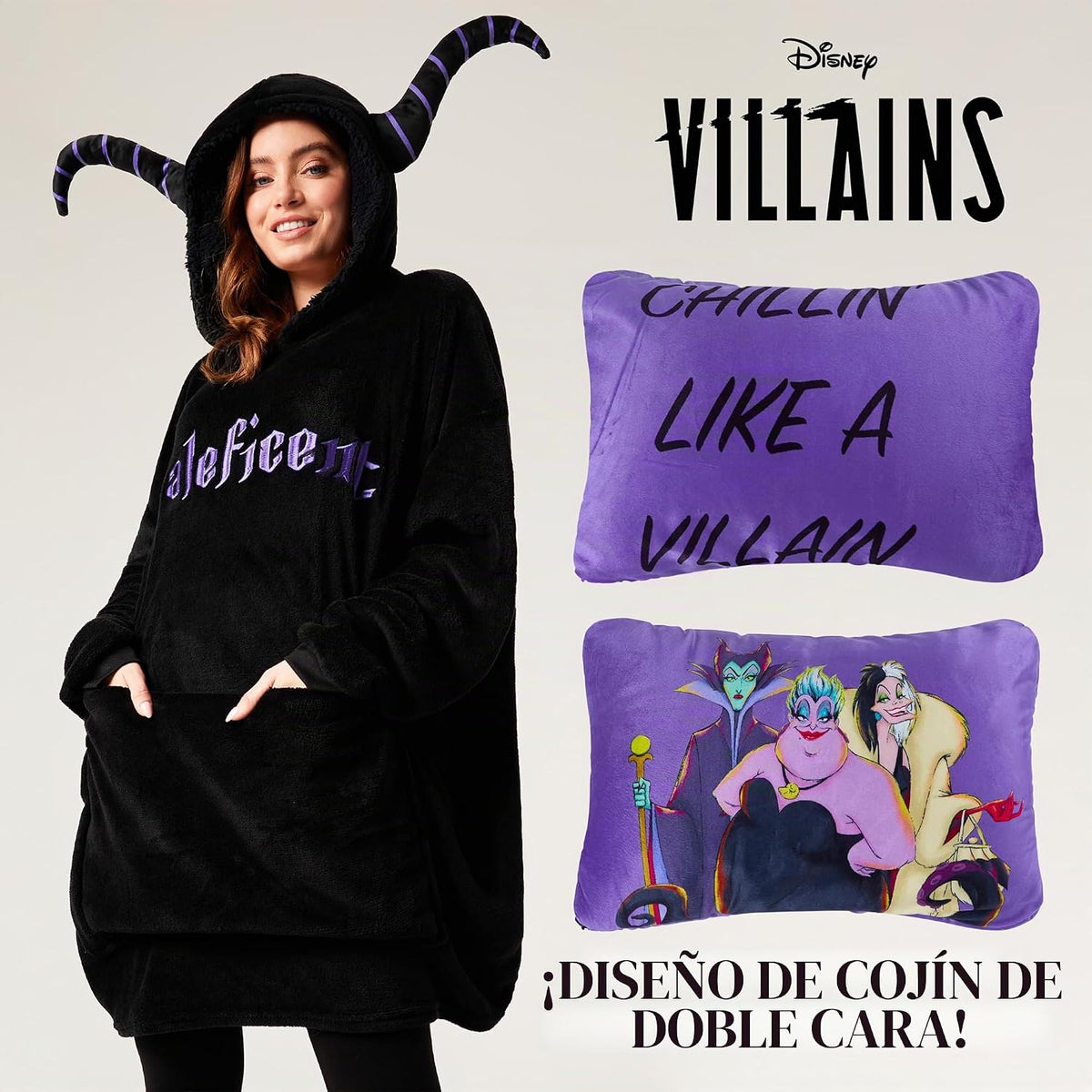 Disney Stitch Blanket - Sudadera con capucha para adultos, 2 en 1,...