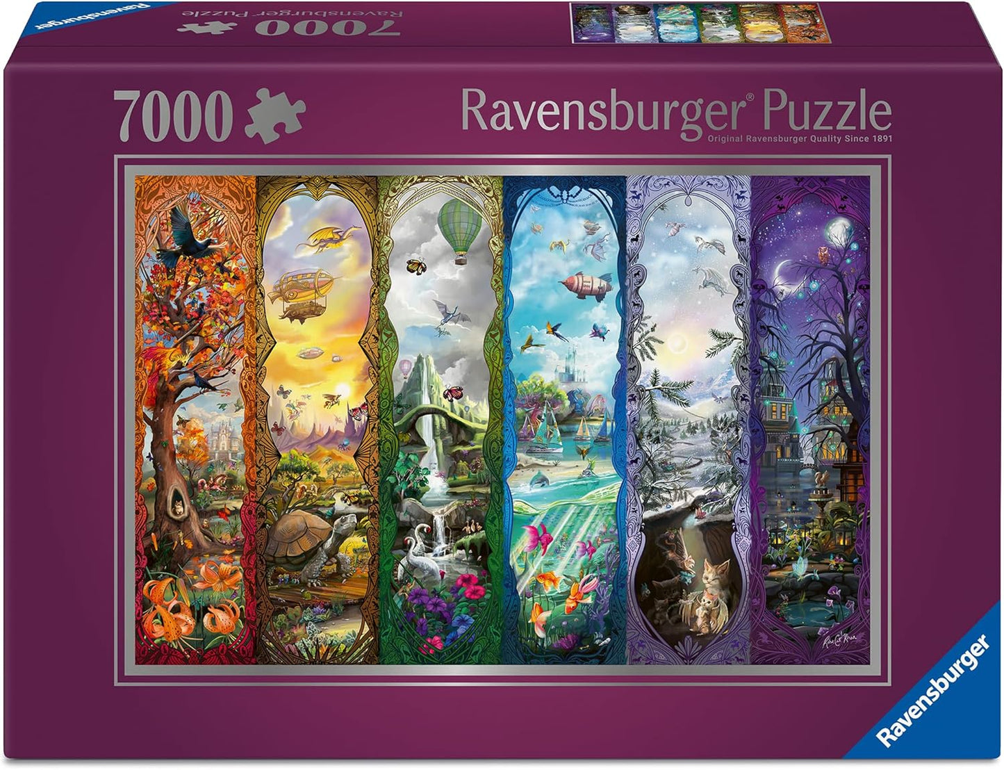 Ravensburger Los Seis Portales Rompecabezas de 7000 Piezas | Calida...