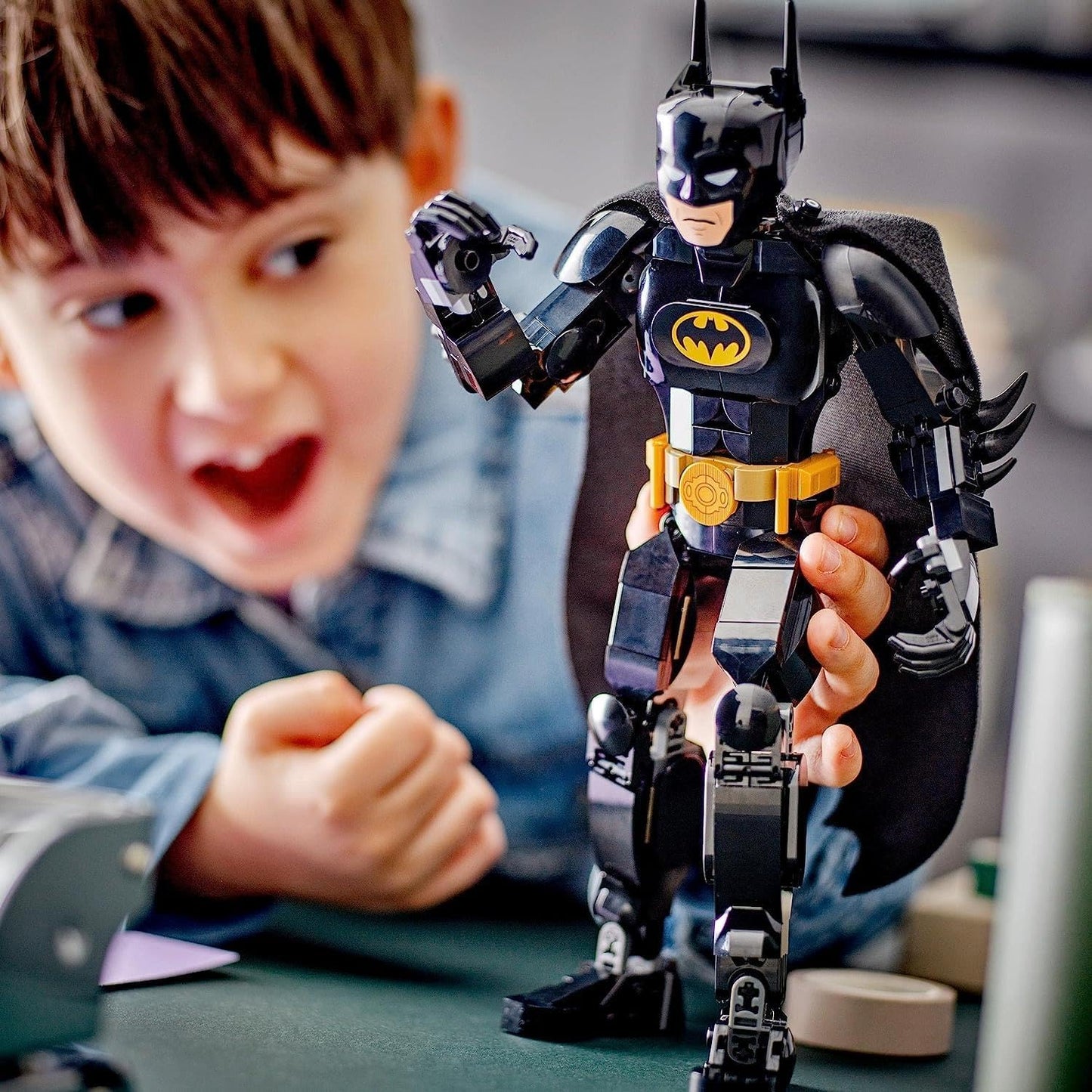 Lego 76259 DC - Figura de Batman de superhéroe, juguete de construc...