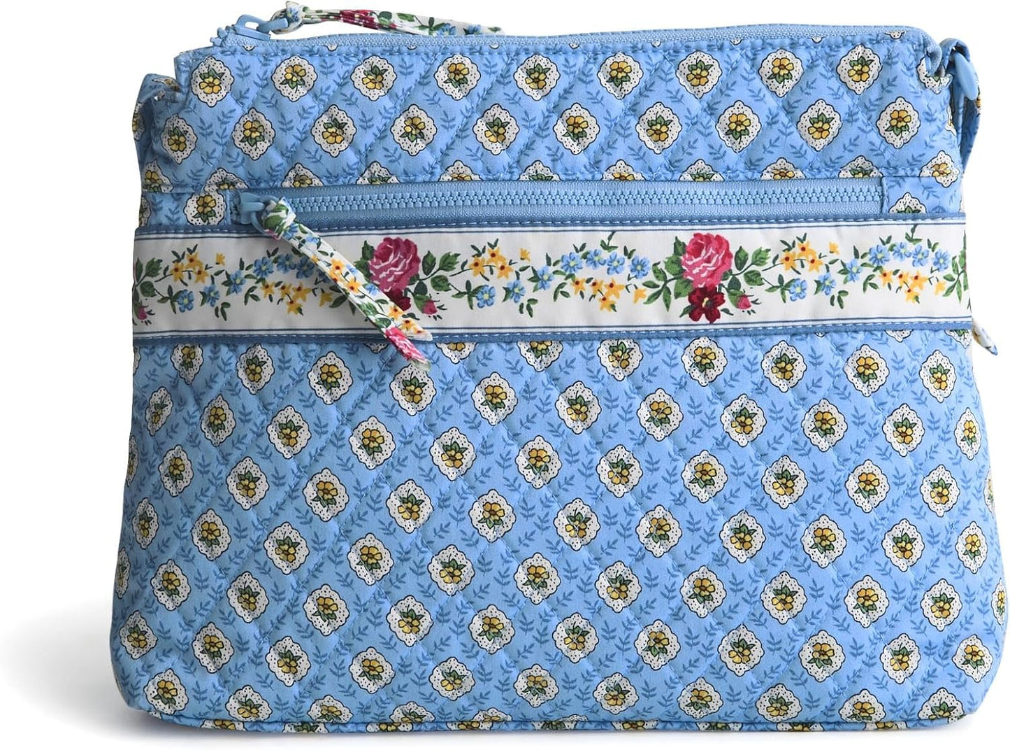 Vera Bradley Bolso cruzado hipster de algodón de primera calidad co...
