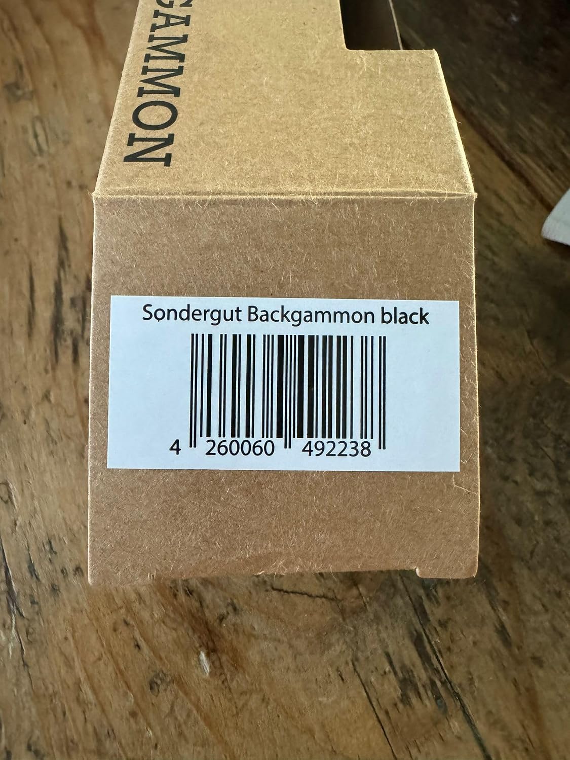 Sondergut Juego de backgammon de gamuza portátil enrollable, para a...