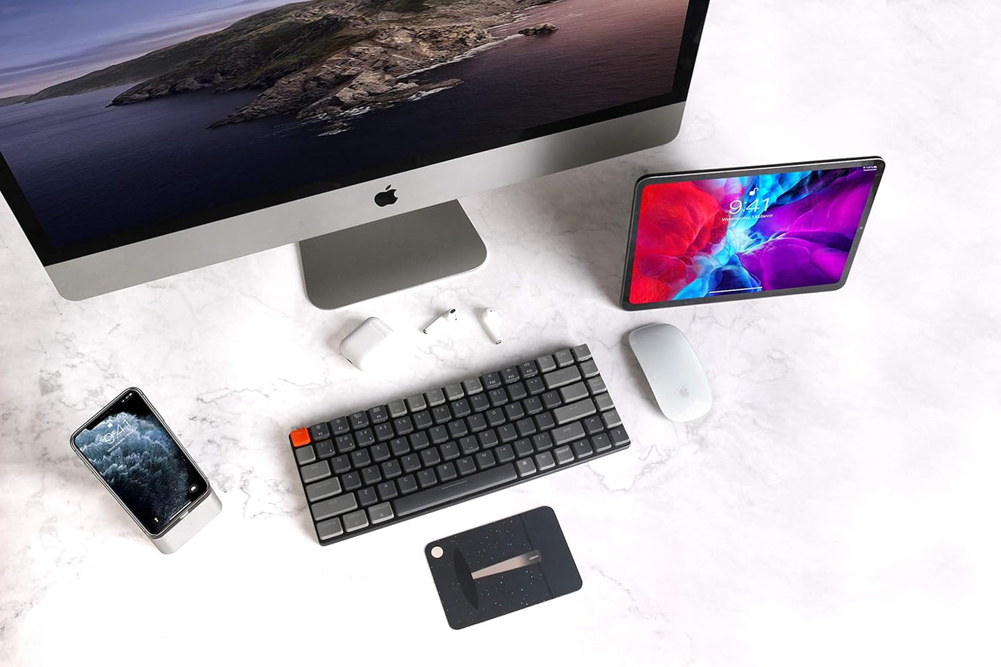 Keychron K3 Versión 2, Teclado mecánico inalámbrico Bluetooth\/USB...