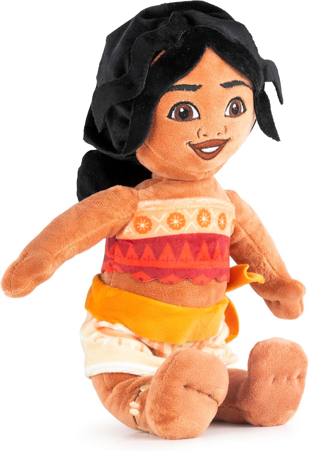 Disney Moana Simea Princess - Almohada de felpa para niñas, multico...