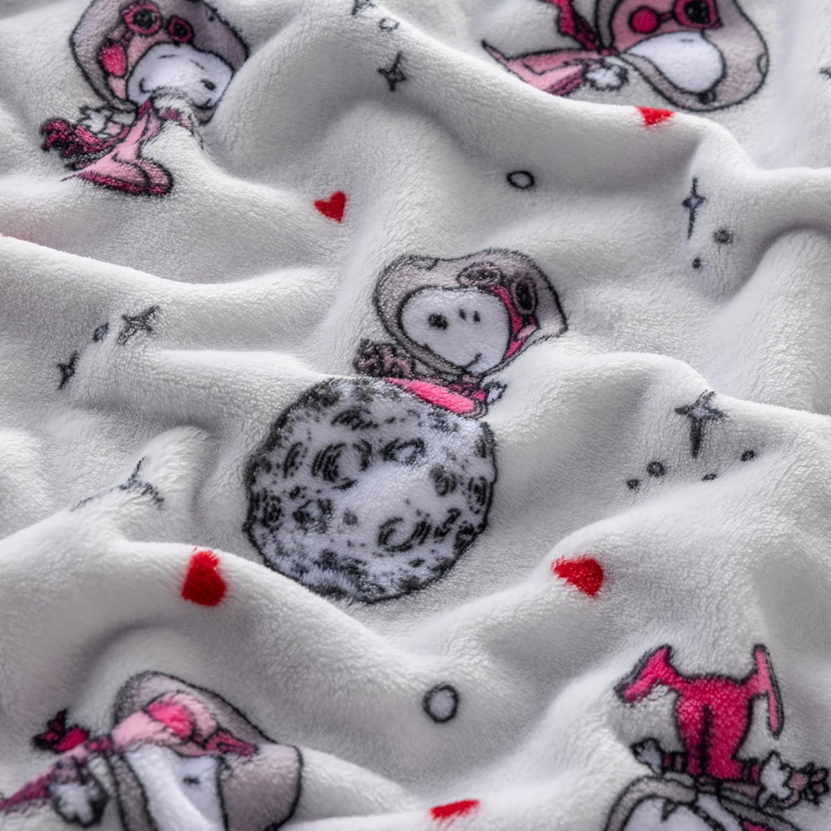 Berkshire Peanuts® VelvetLoft® - Manta de felpa de Snoopy con bonit...