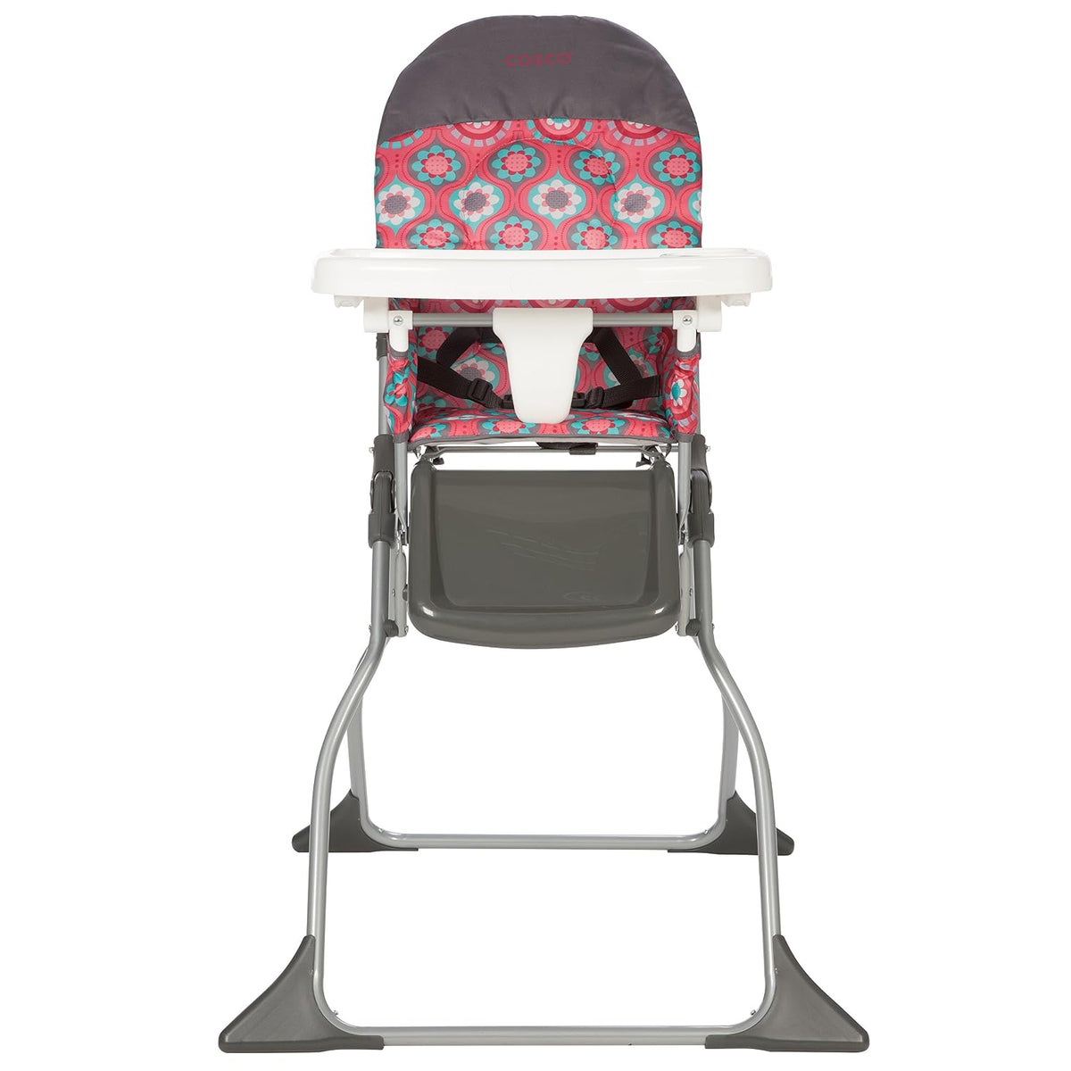 Silla alta para niños de Cosco, silla plegable simple para bebé, di...