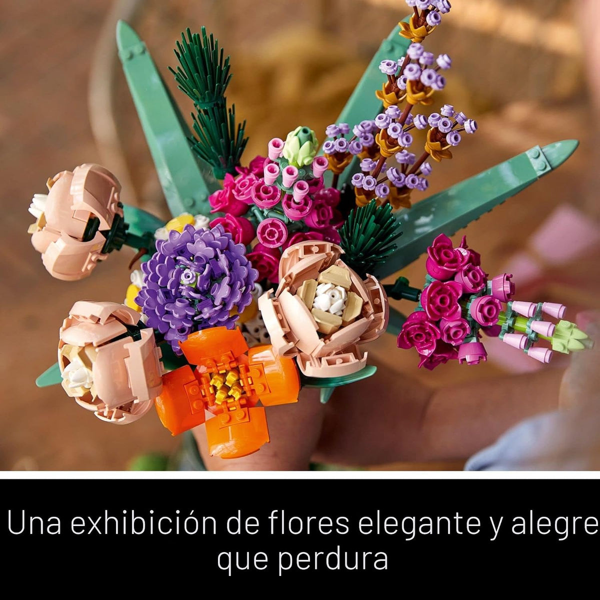 LEGO Botanicals Juego de Construcción Ramo de Flores - Flores Artif...