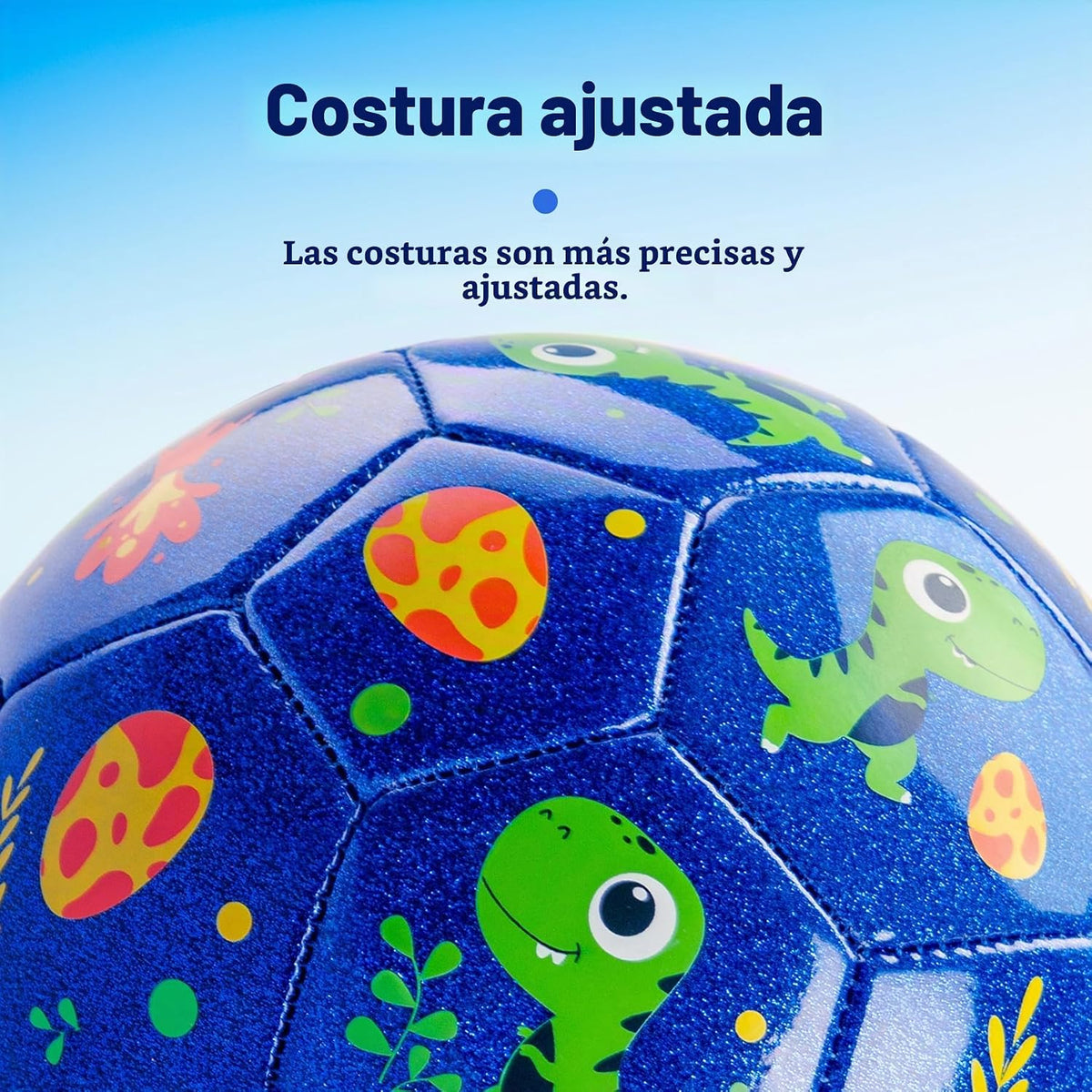 Balón de fútbol U&C Planet tamaño 2, 3, 4 para niños pequeños y jóv...