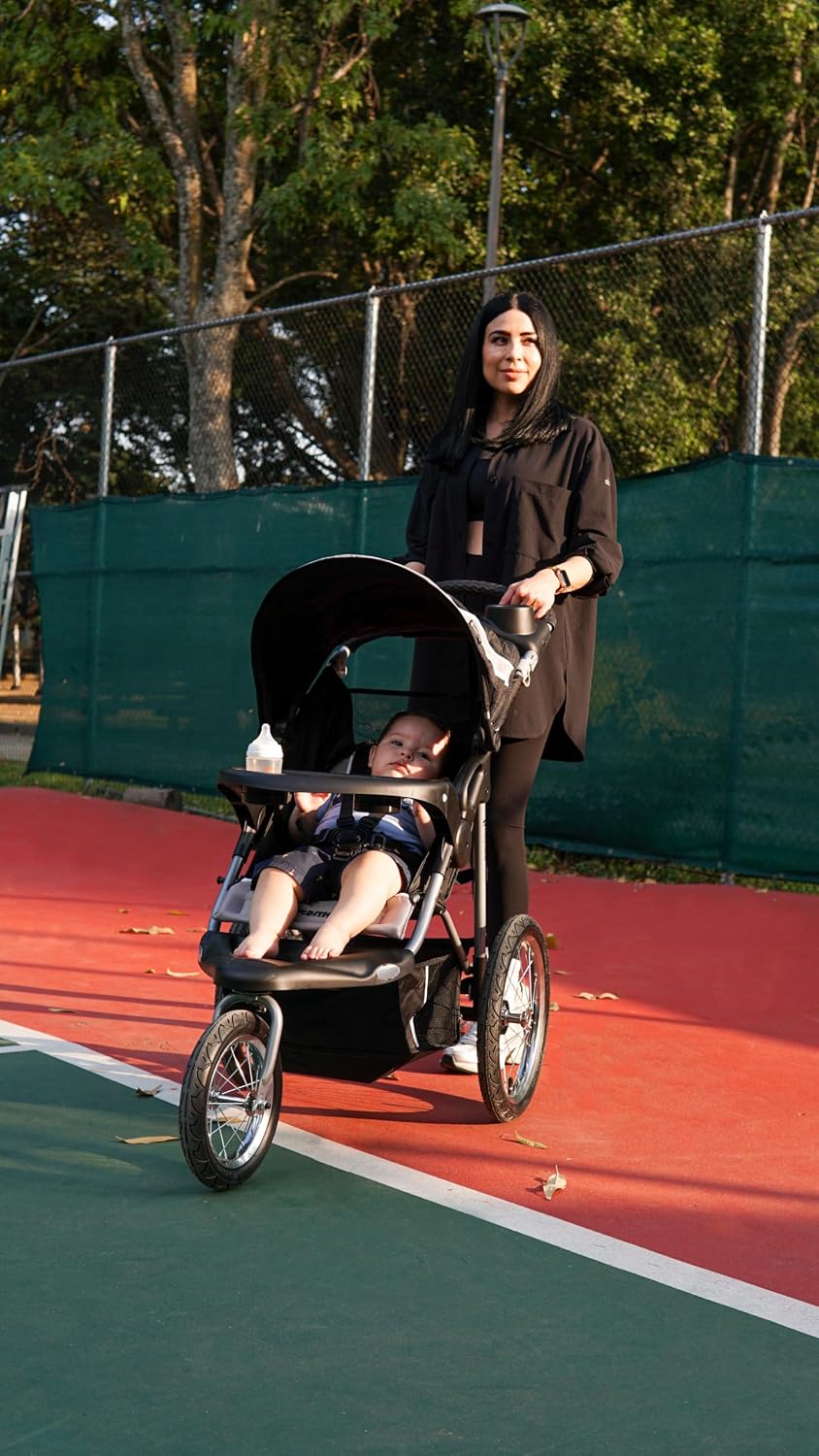 Cochecito de bebé de Baby Trend Expedition (suspendido por el fabri...