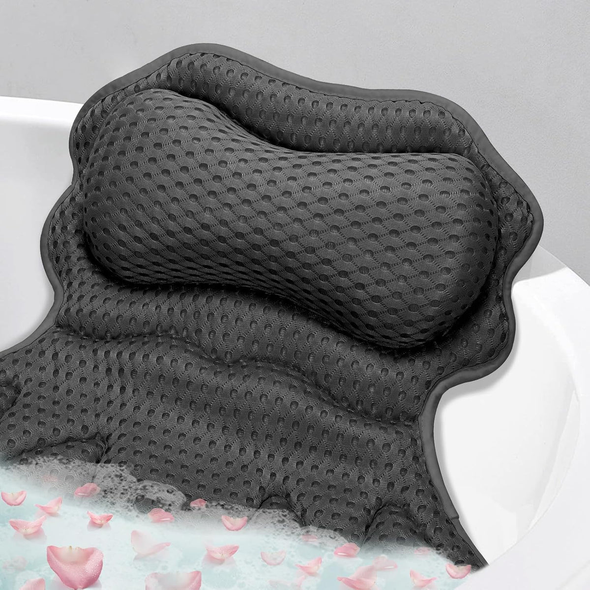 Almohada de baño SetSail, almohadas relajantes para bañera para apo...