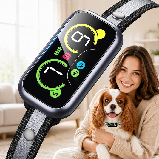 Collar inteligente para ladridos de perro con detección avanzada de...