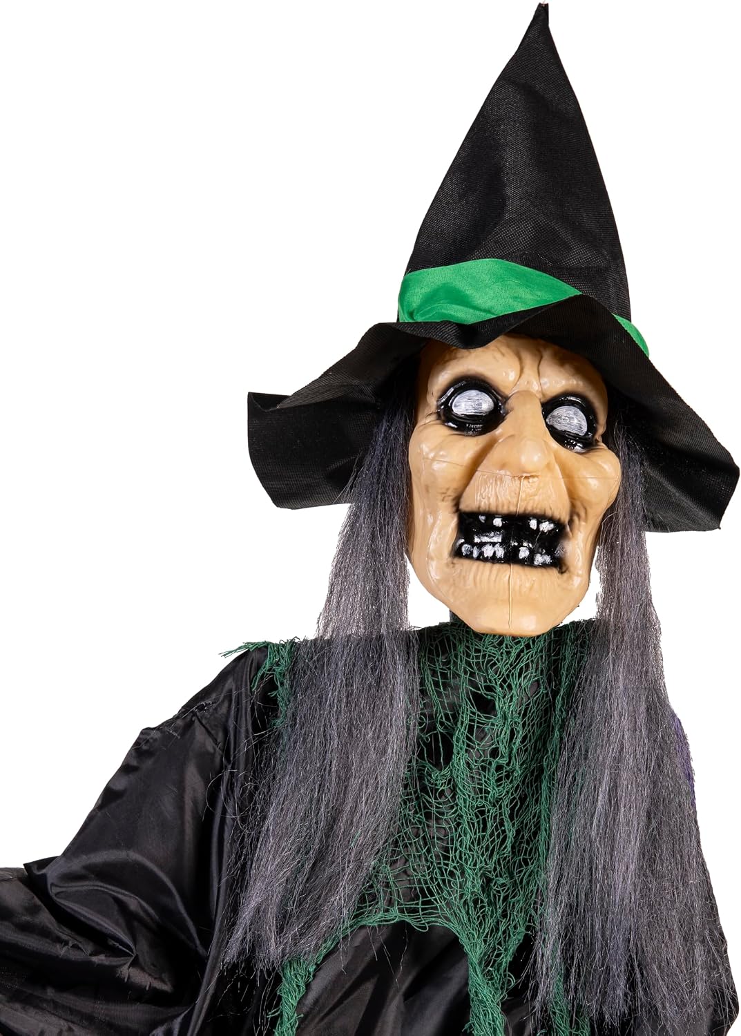 Evergreen Estaca de bruja voladora para decoración de Halloween al...