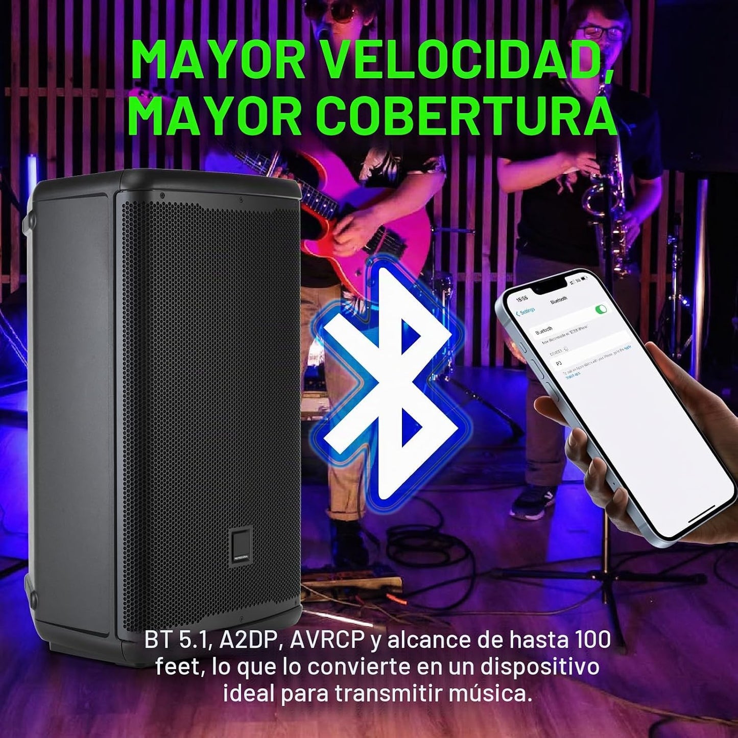 Xvive P3D Receptor Bluetooth XLR Inalámbrico Bluetooth para Mezclad...