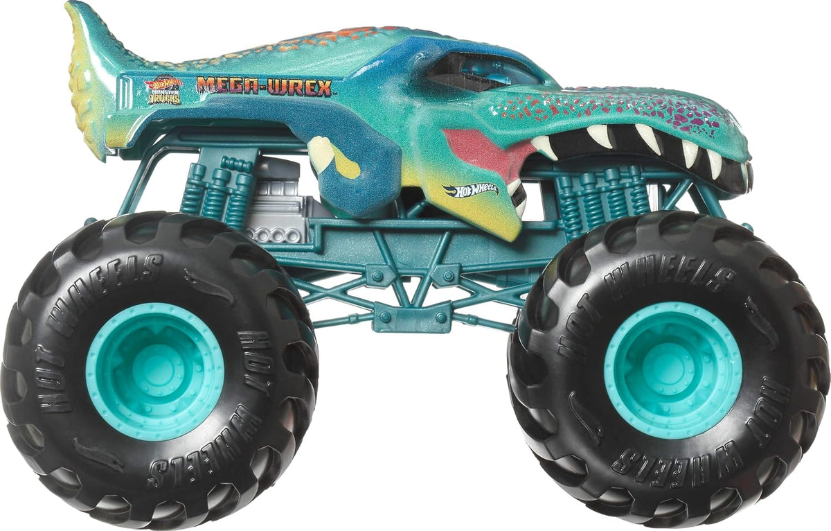 Hot Wheels Monster Trucks, camión monstruo de gran tamaño, camión d...