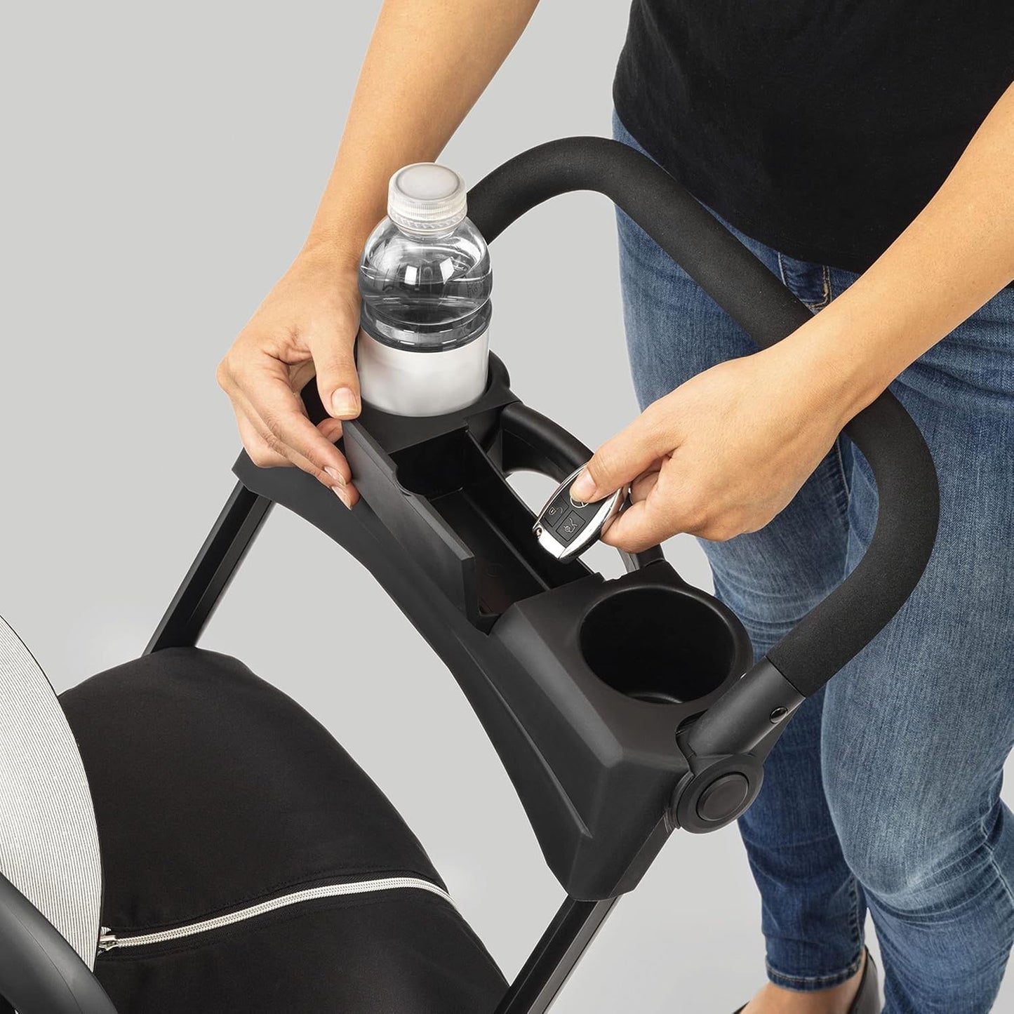 Chicco KeyFit Caddy - Marco para cochecito de bebé con mango ajusta...