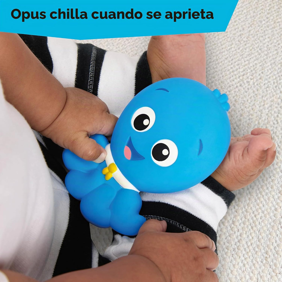 Baby Einstein Ocean Explorers Opus - Mordedor de goma natural, mult...