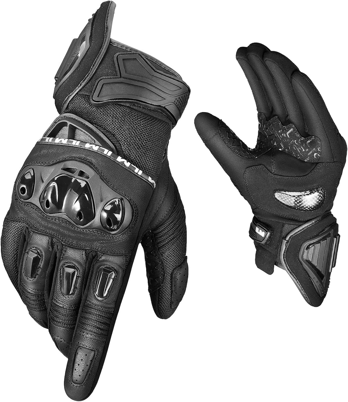 ILM - Guantes de motocicleta para hombres y mujeres con pantalla tá...