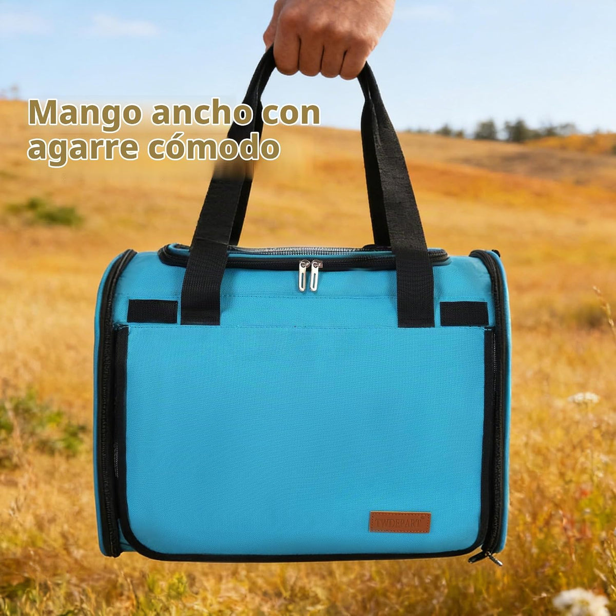 TWDEPART Mochila transportadora para gatos, multifuncional, firme y...