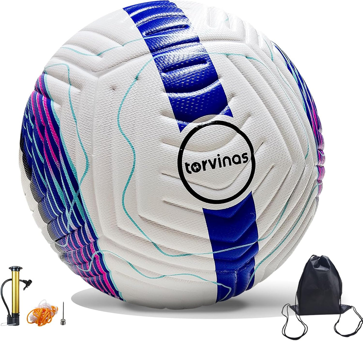 Torvinas Balón de fútbol Tamaño 5,4 \u2013 Piel sintética impermeab...