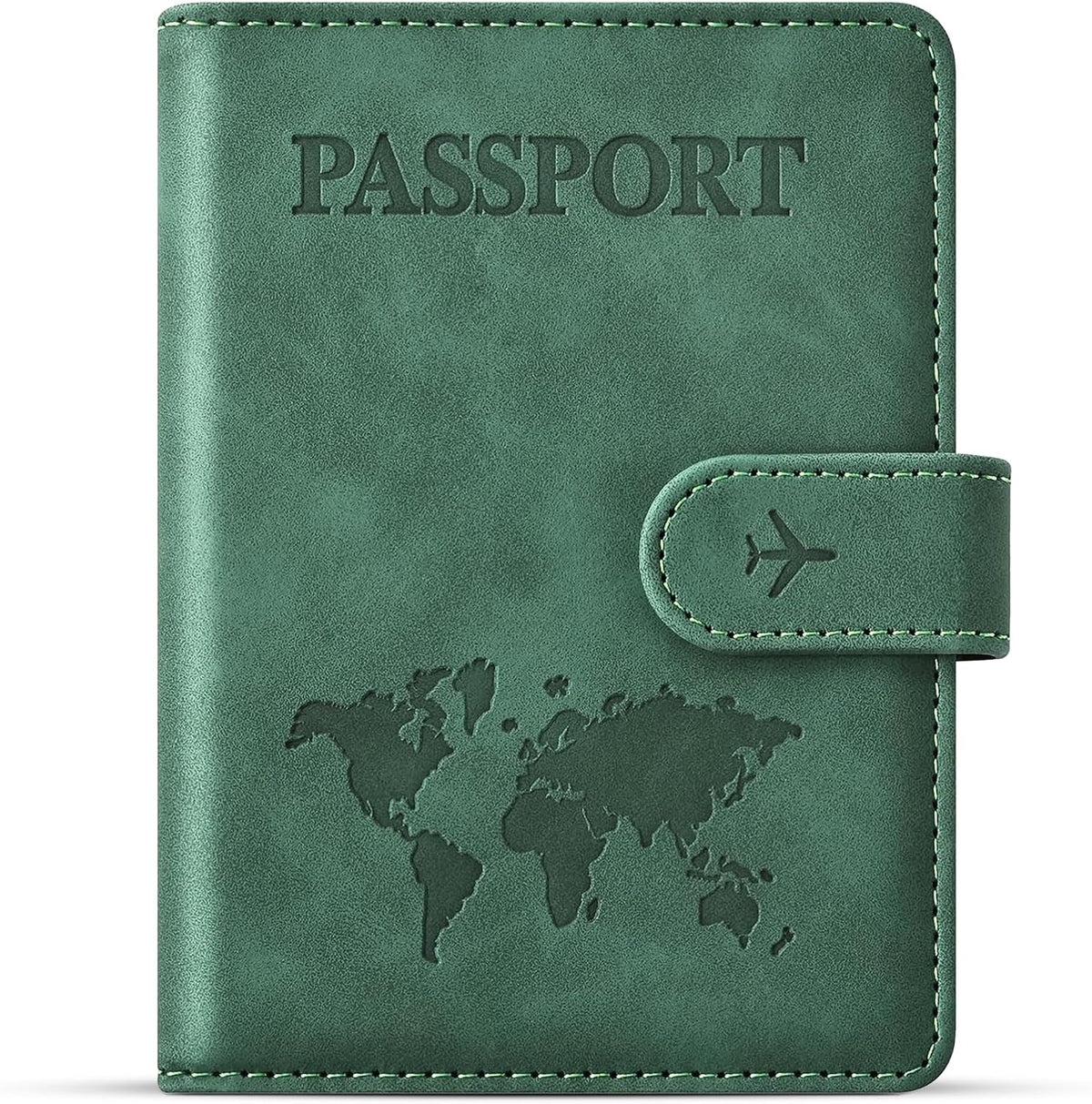 Portapasaportes para artículos esenciales de viaje, funda tipo cart...
