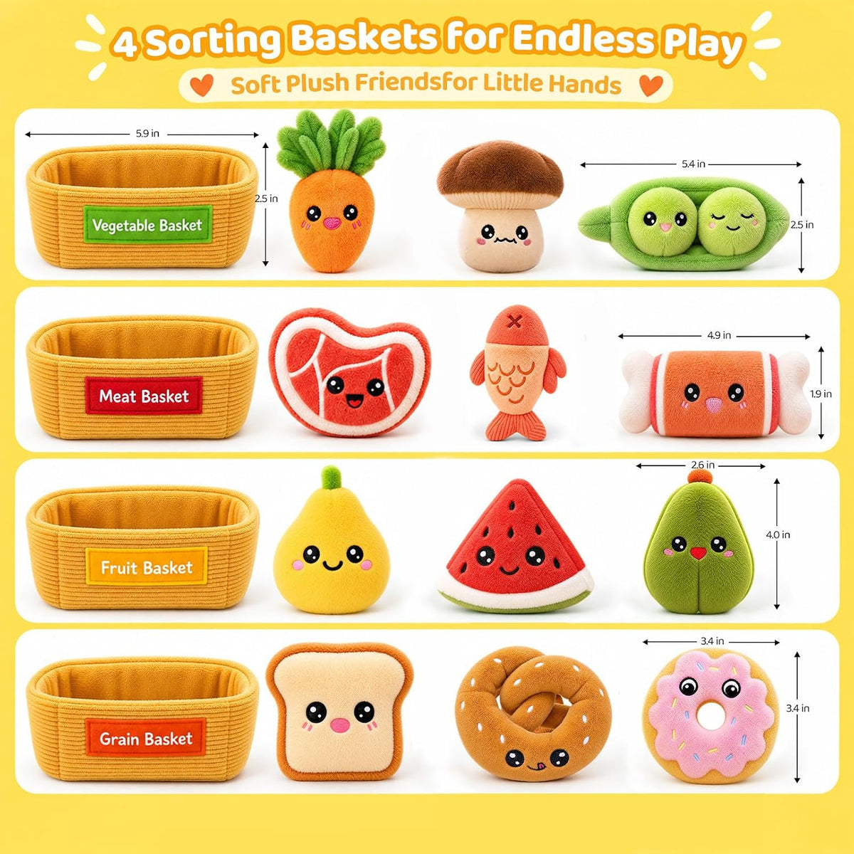 SAIMAND Juguetes para bebés de 6 a 12 meses, 16 piezas Montessori d...