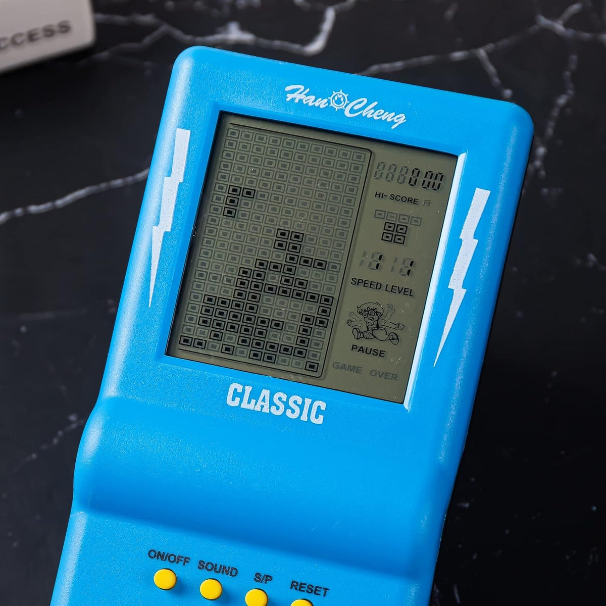 Nbguigdstr Consola de juegos de ladrillo de mano retro, juego de ta...