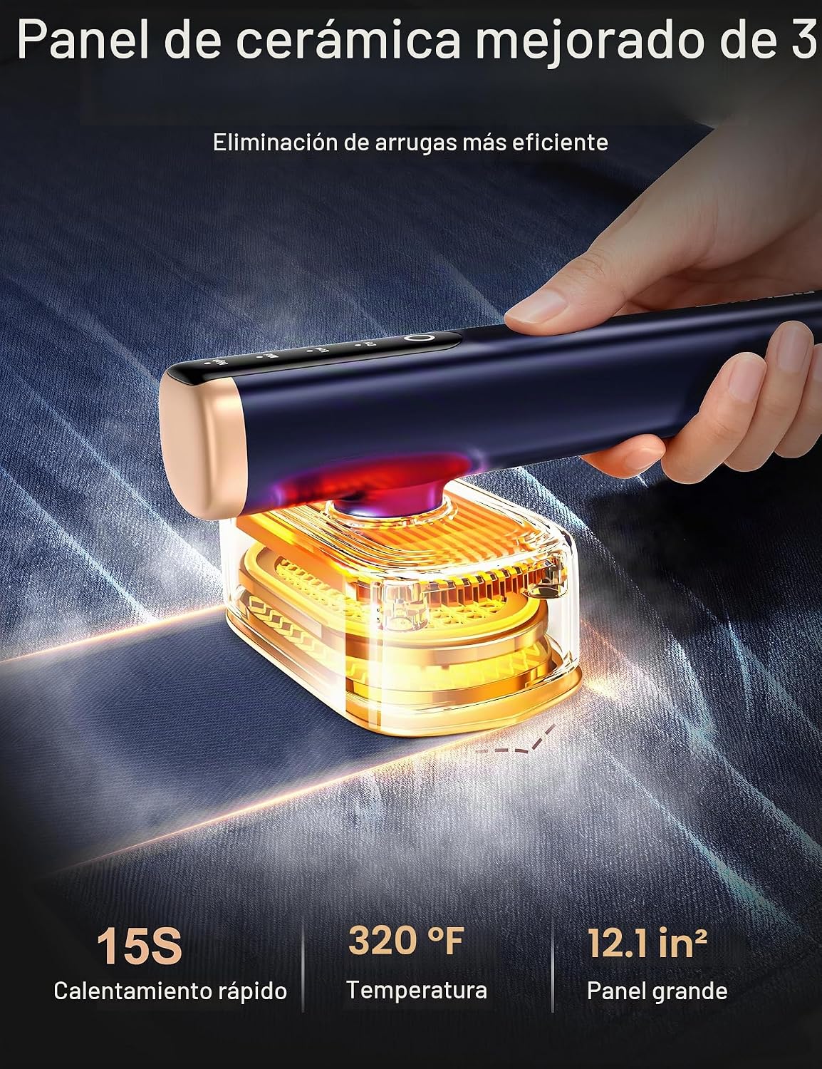 Sundu Vaporizador de viaje para ropa, vaporizador portátil de mano,...