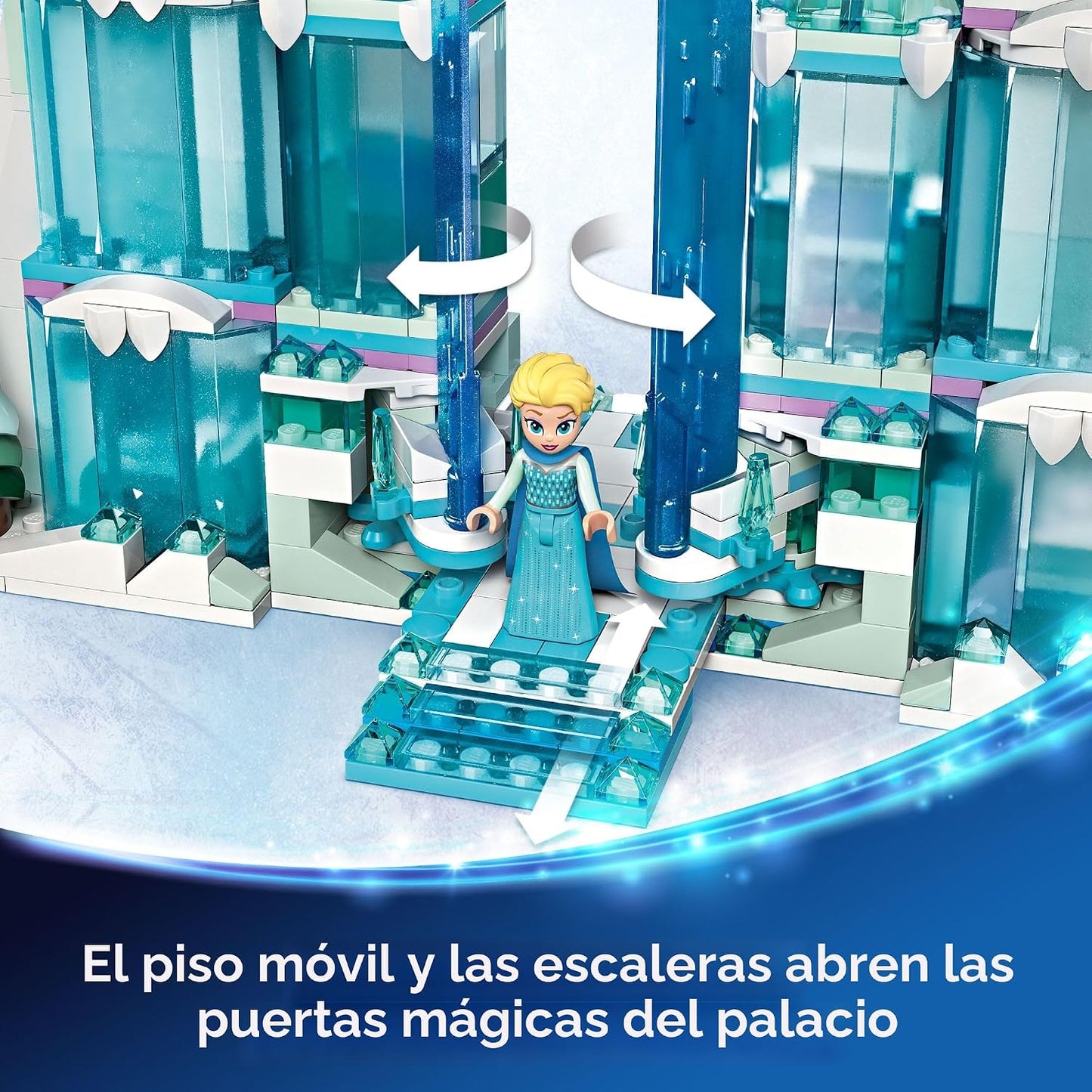 LEGO Disney Frozen - Juego de construcción del Palacio de Hielo de...