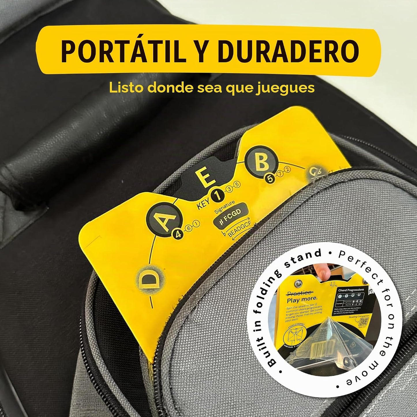 Herramienta de Rueda del Círculo de Quintas con Soporte Integrado -...